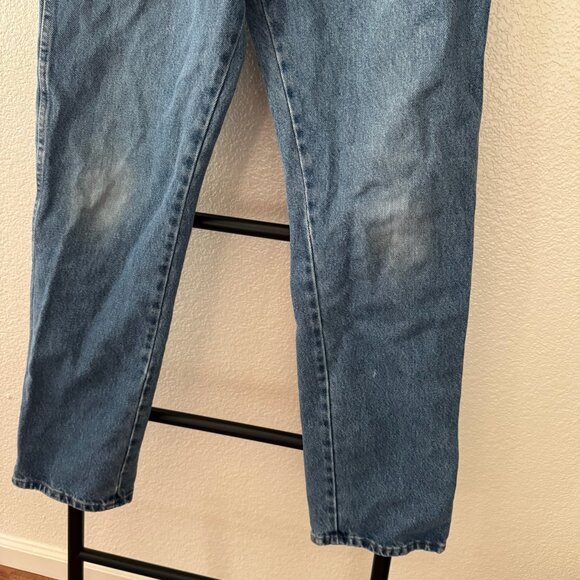 Vintage Perfectly Worn-In Wrangler Straight Cut Jeans Size 30x30 - Picture 4 of 8